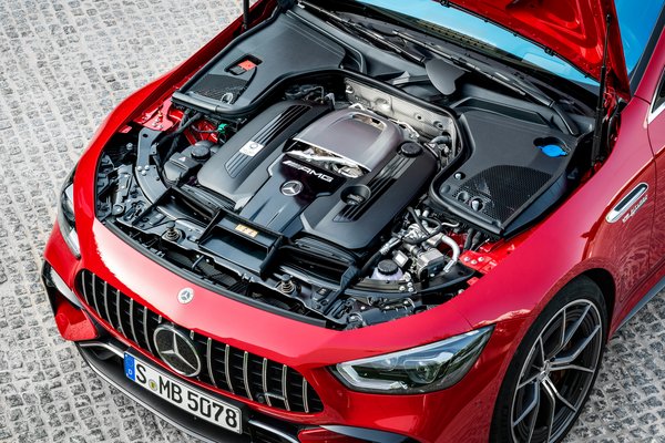 2023 Mercedes-Benz AMG GT 63 S E Performance 4-door Engine