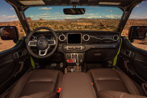 2023 Jeep Gladiator Rubicon Sideburn Interior