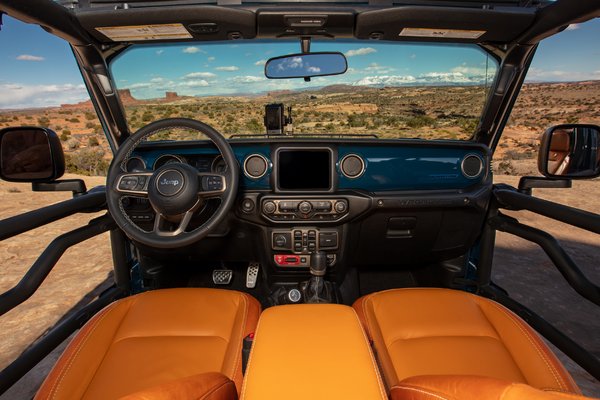 2023 Jeep Wrangler Rubicon 4xe Departure Interior