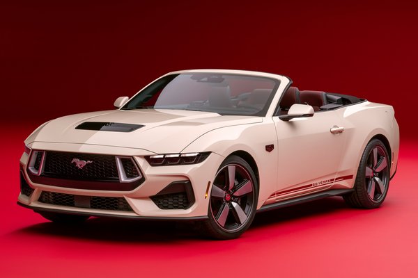 2025 Ford Mustang GT 60th Anniversary convertible