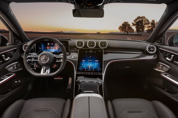 2024 Mercedes-Benz C-Class AMG C63 S Sedan Interior