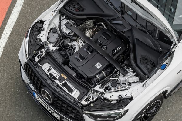 2024 Mercedes-Benz GLC-Class Coupe AMG 43 Engine