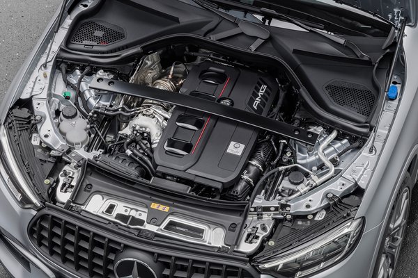 2024 Mercedes-Benz GLC-Class Coupe AMG 63 S E Performance Engine
