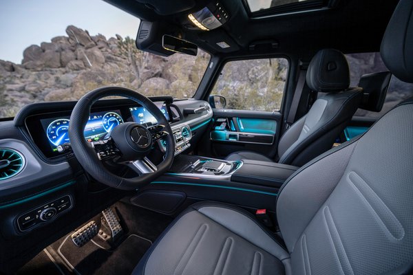 2025 Mercedes-Benz G-Class G580 EV Interior