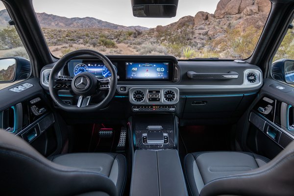 2025 Mercedes-Benz G-Class G580 EV Interior